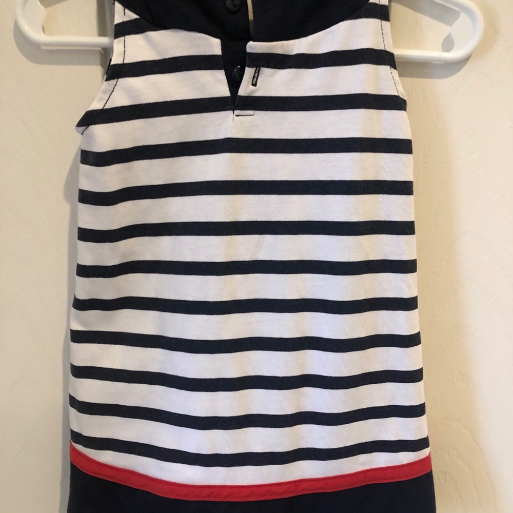 French Sailor Dress for Baby - Size 12 mos - Picture 1 of 4
